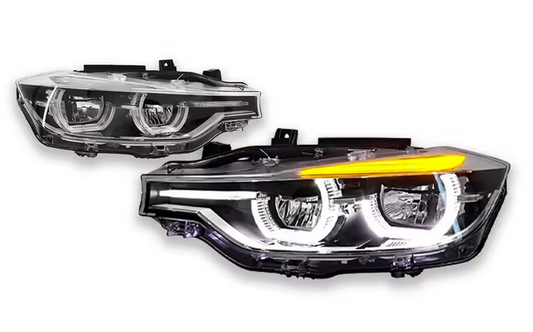 BMW 3 Series F30 LED Projector Headlights 2012-2019 DRL Head Lamp Upgrade